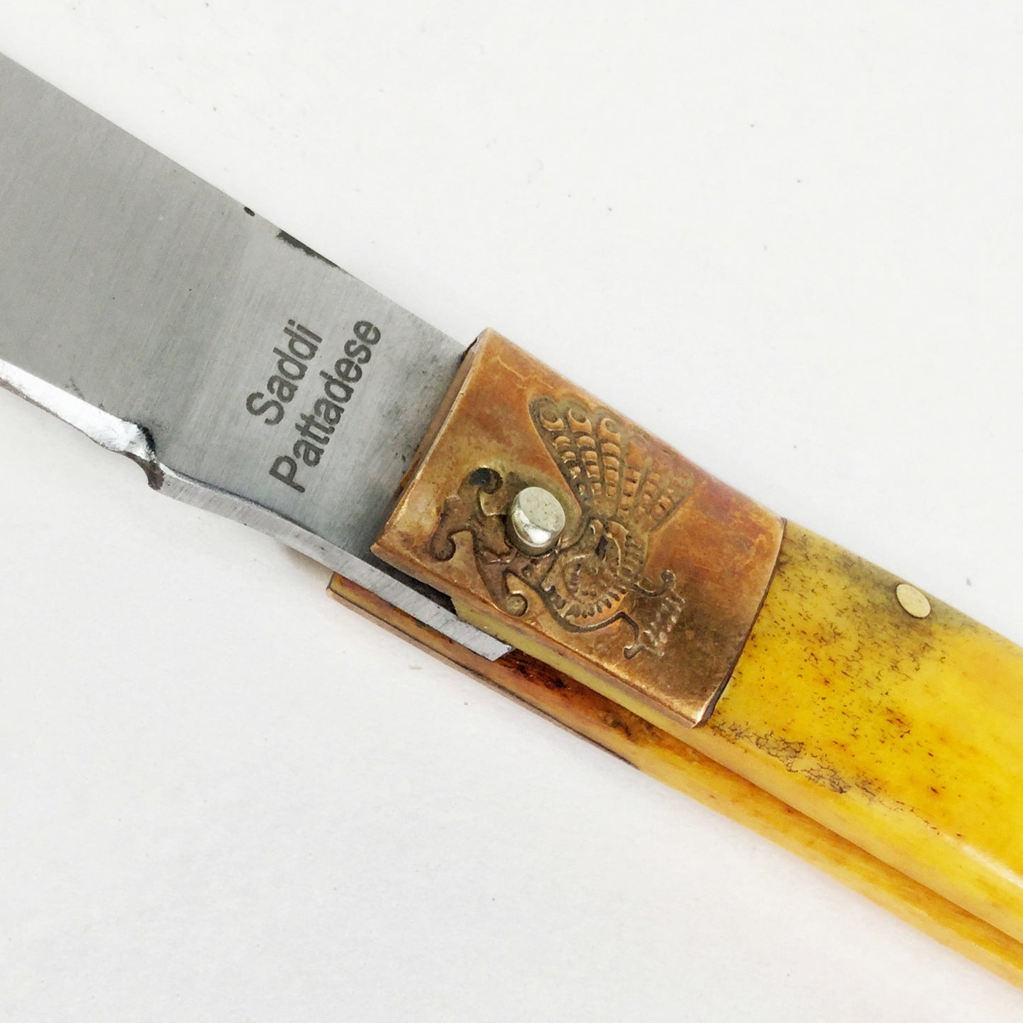 PATTADESE (Flip Knife) | "Logudorese" (Yellow)