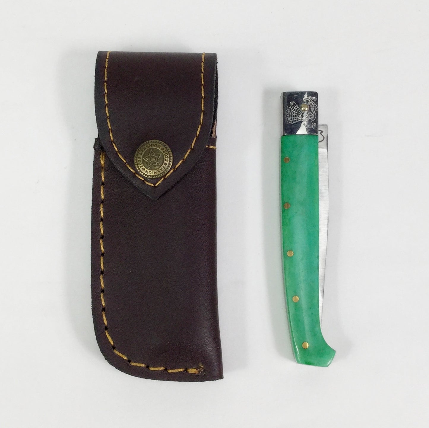 PATTADESE (Flip Knife) | "Verde" (Green/Rich)